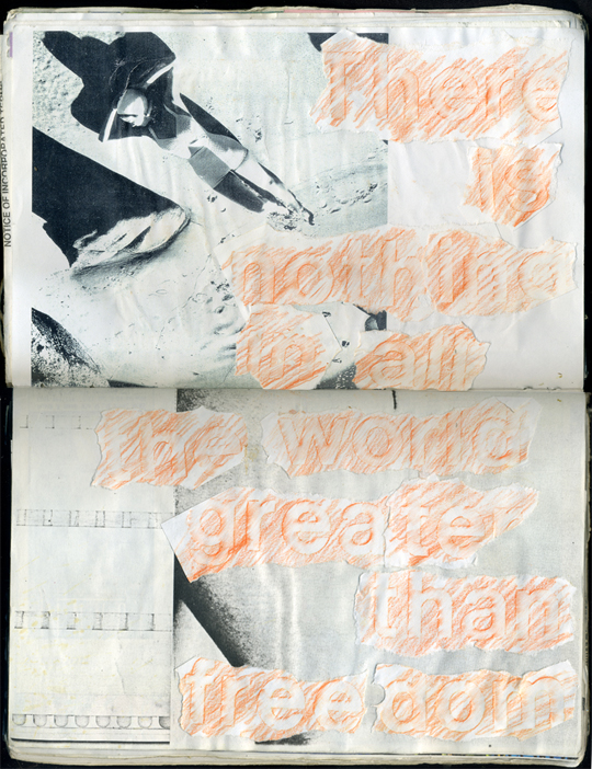 Random Journal Page by Laura Chenault