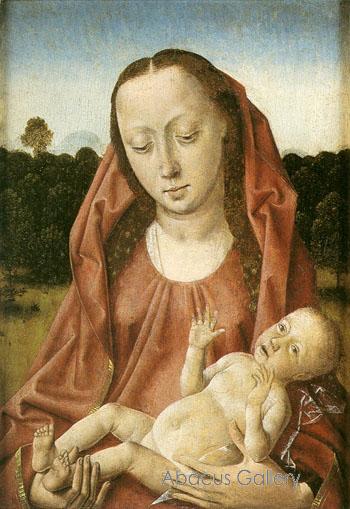 Aelbert Bouts, Madonna and Child