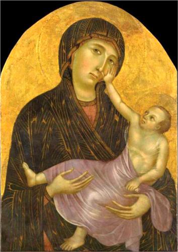 Cimabue, Madonna with Child