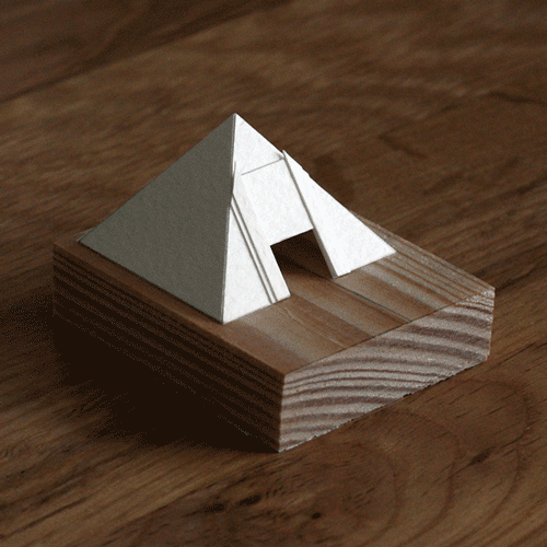 Pyramid from Paperholm by Charles Young