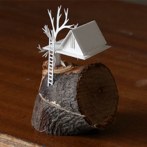 Treehouse from Paperholm by Charles Young