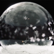 Still from Frozen soap bubbles by Zaluska Art